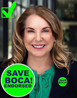 Michelle GRAU - Save Boca Endorsed
